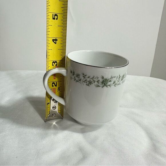 Mikasa Vintage Japan Set Of 4 Plates & Cups Montclaire Porcelain Dishwasher - Picture 12 of 12